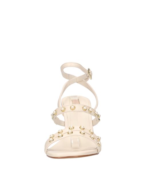 Leather sandals LIU JO | SA3107 P0062CREMA